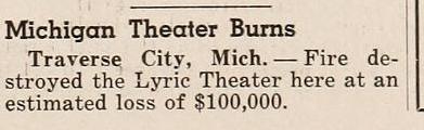 Michigan Theatre - JAN 1948 ARTICLE FROM JIM THOMPSON